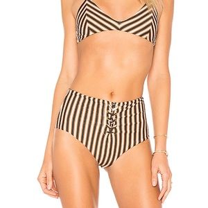 Amuse Society “Chantal” high waisted bikini bottom